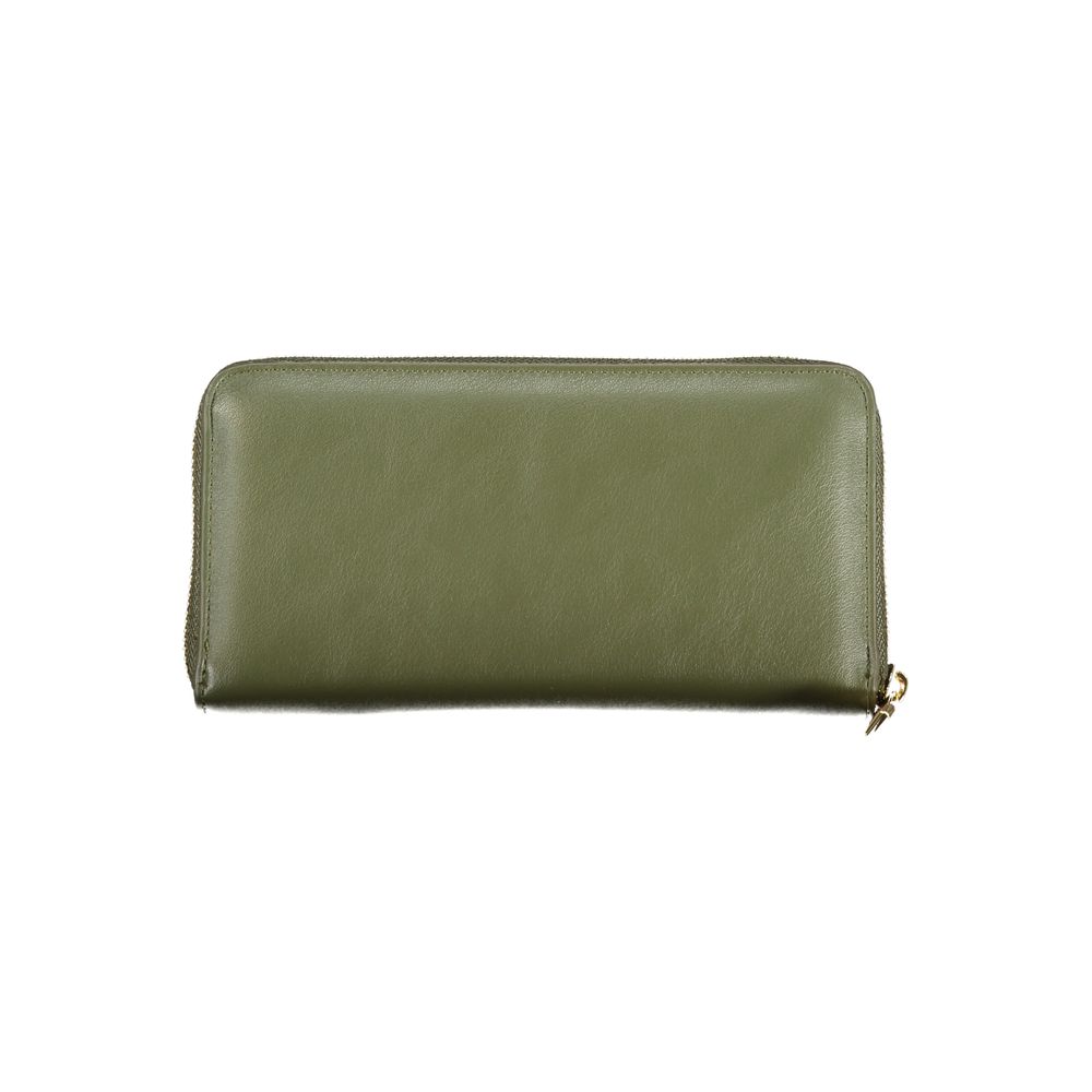 Mario Valentino Verde Polyurethane Women Wallet