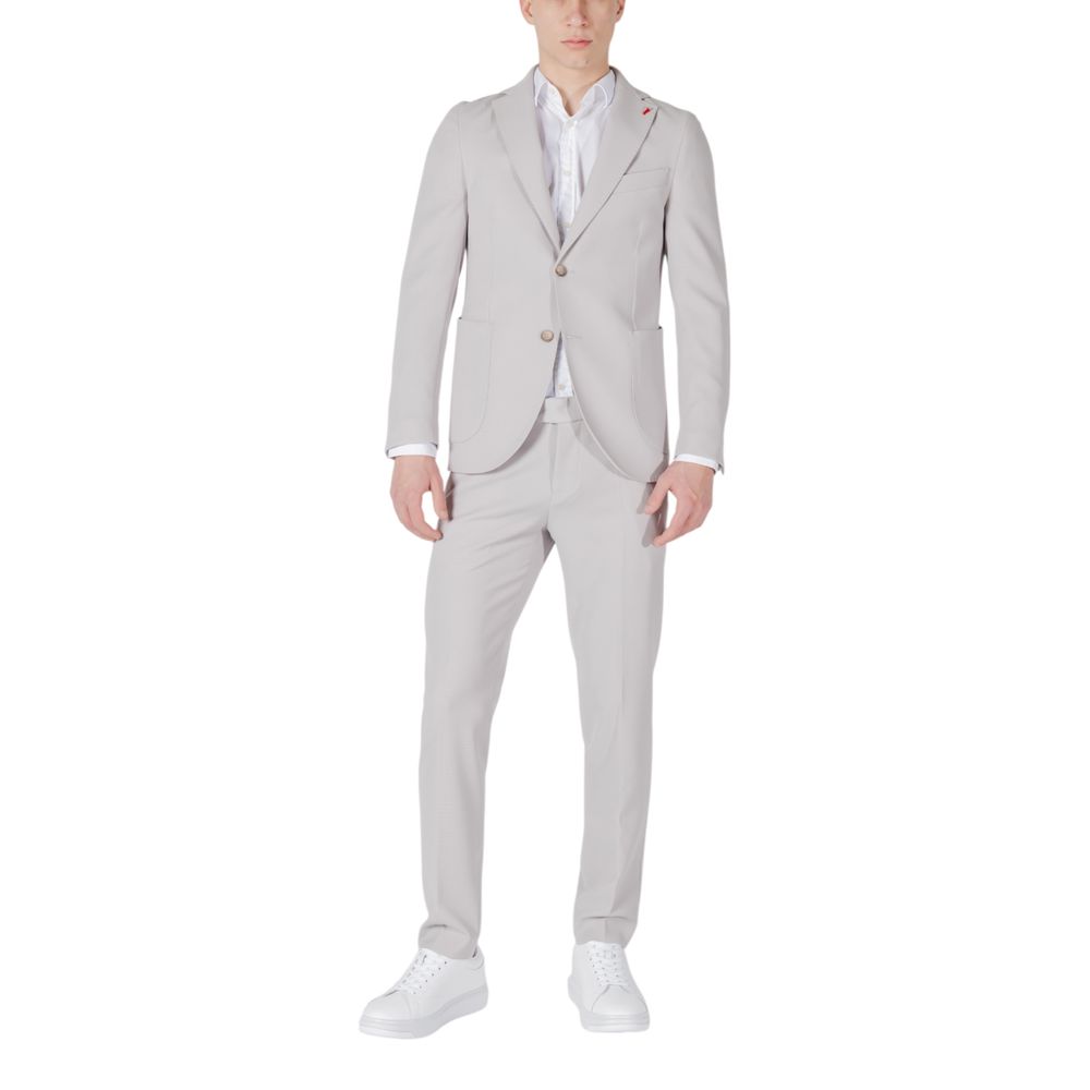 Mulish Gray Polyester Waistcoat