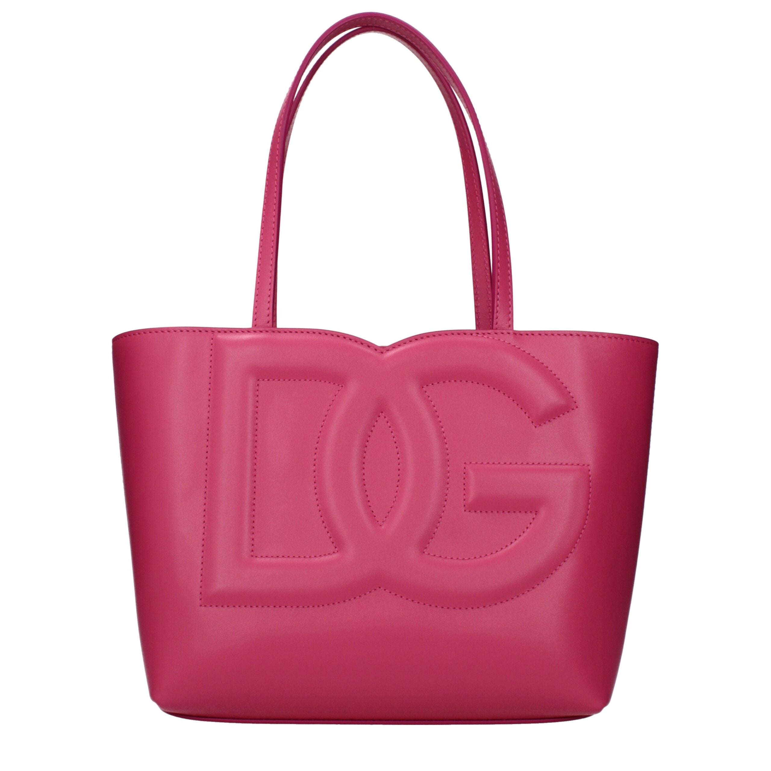Dolce & Gabbana Pink Leather Handbag