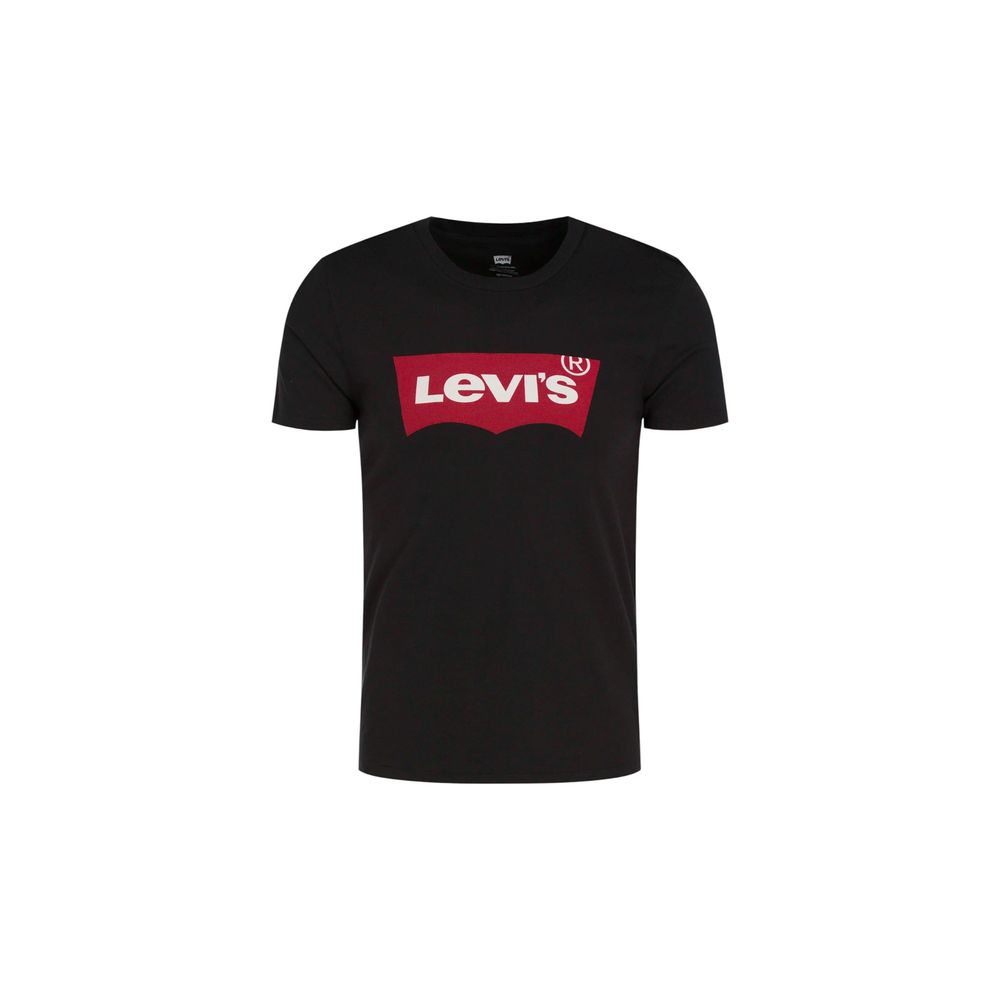 Camiseta Levi's negra de algodón