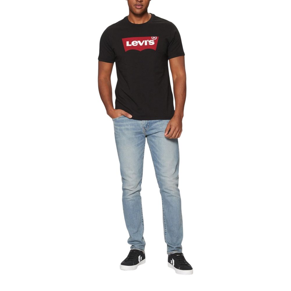 Camiseta Levi's negra de algodón