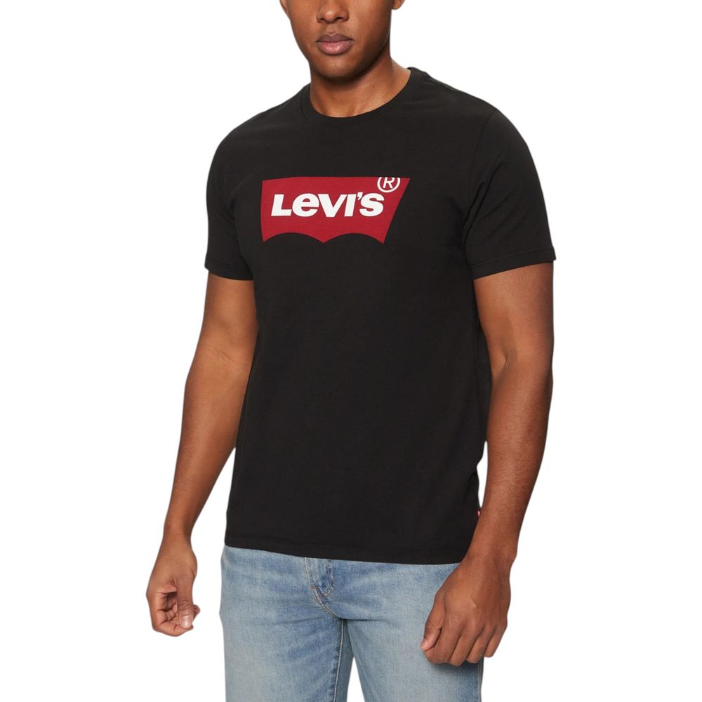 Camiseta Levi's negra de algodón