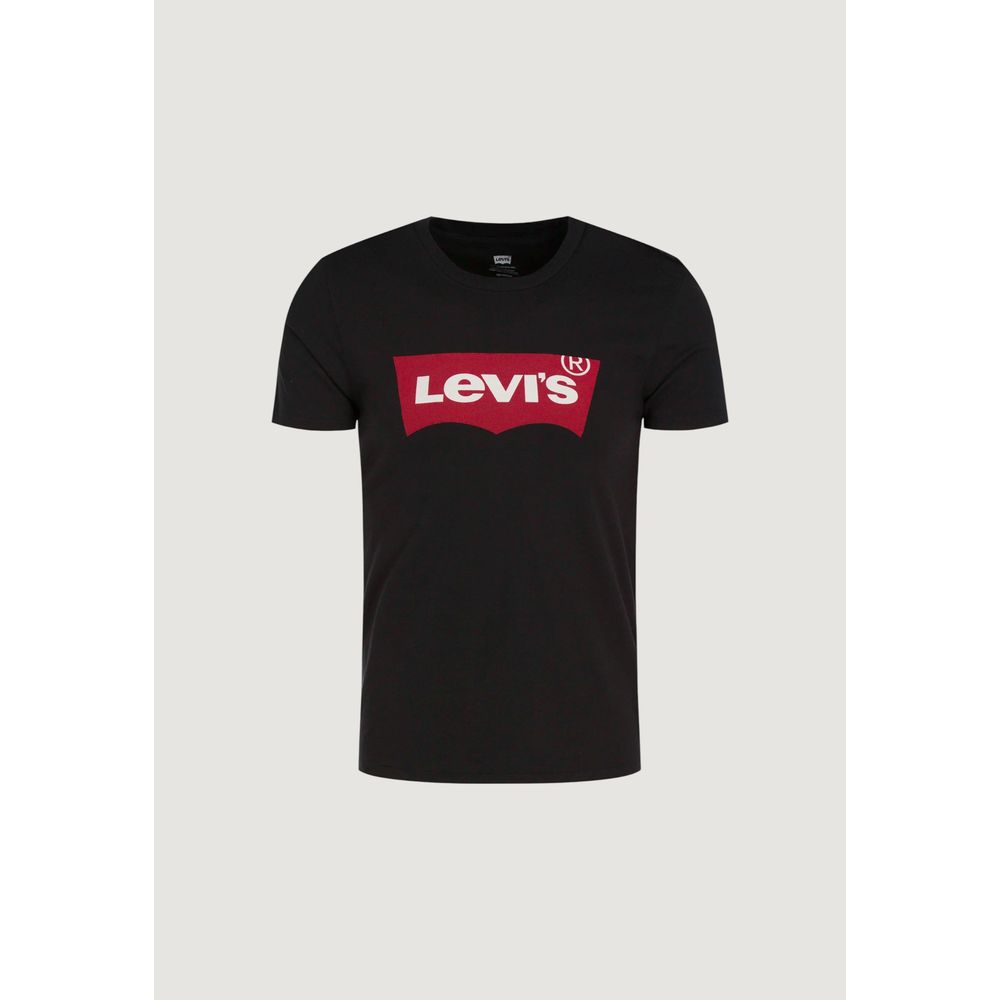 Camiseta Levi's negra de algodón