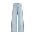 Fiorucci Light Blue Cotton Jeans Denim