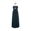Self-Portrait Gray Viscose Casual Dress
