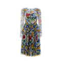 Dolce & Gabbana White Silk Casual Dress