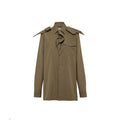 Prada Bicolor Cotton Shirt