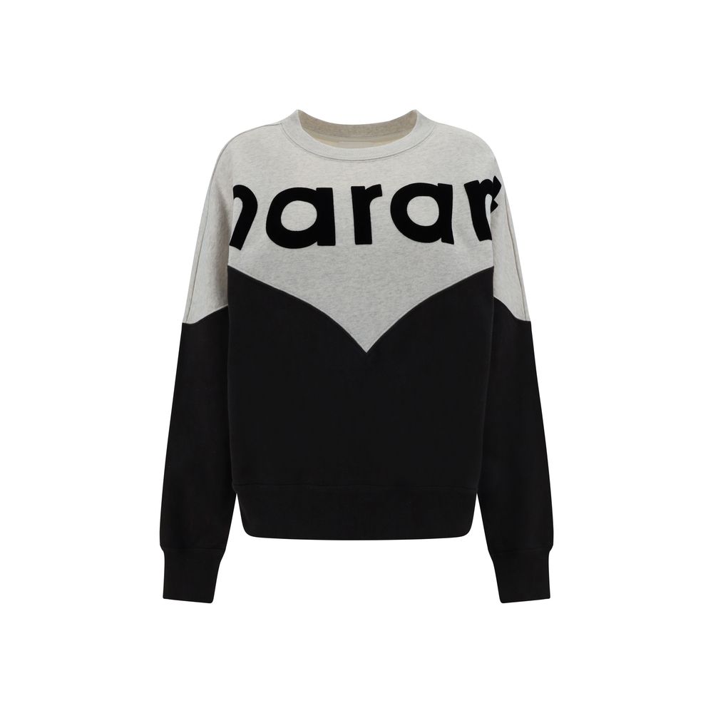 Sudadera de algodón gris Marant Etoile