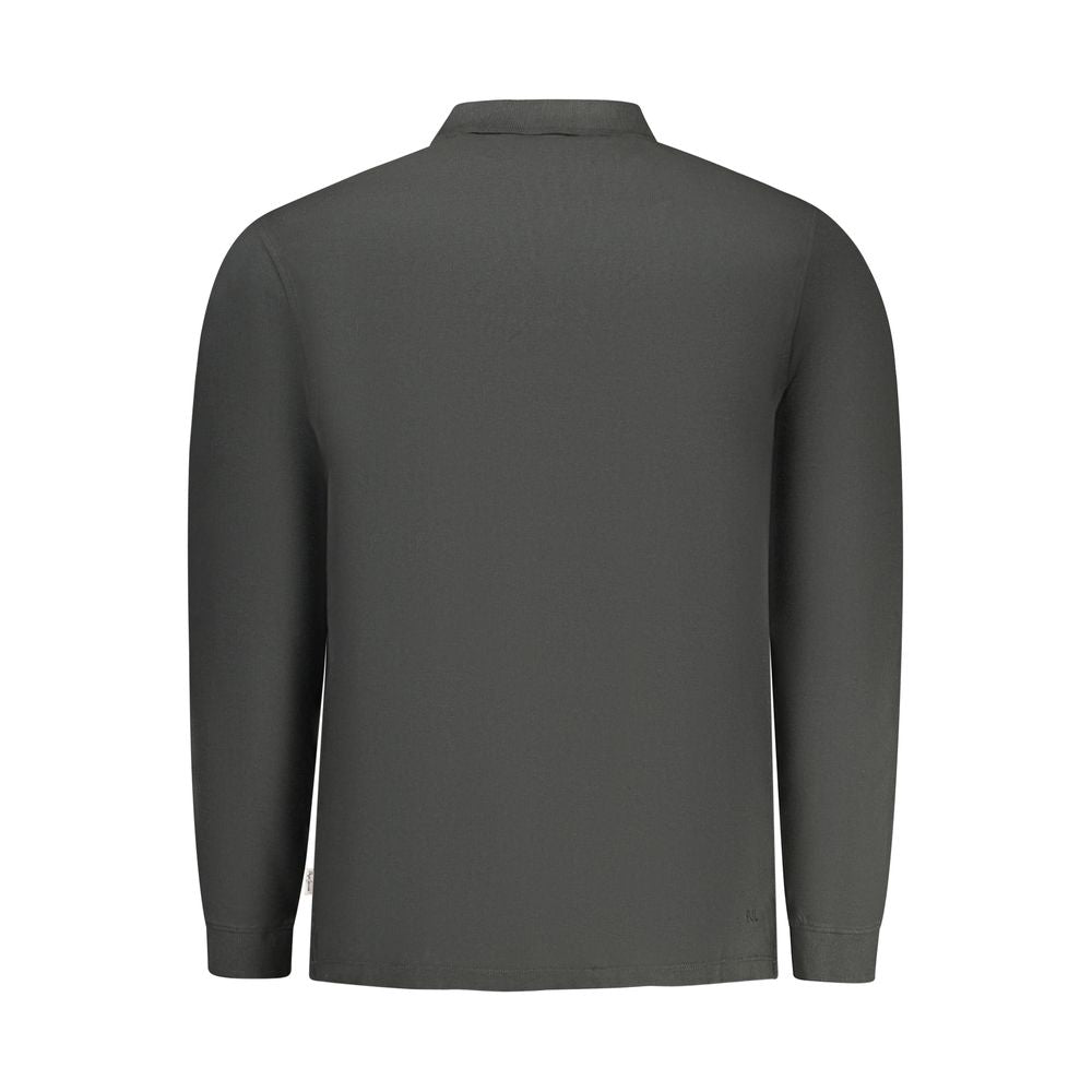 Pepe Jeans Black Cotton Polo Shirt