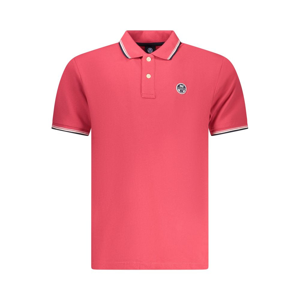 Polo de algodón rojo para hombre North Sails