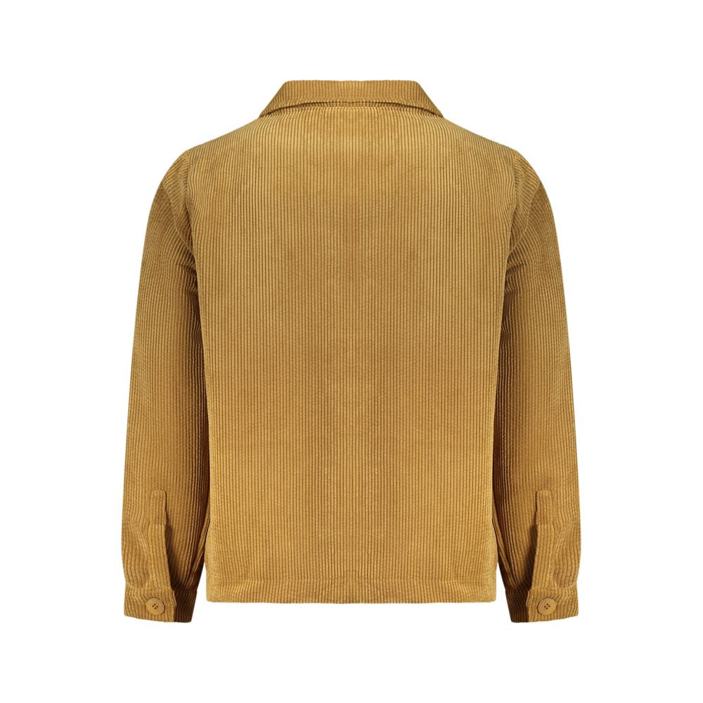 Camisa de hombre Rifle Marrone de poliéster