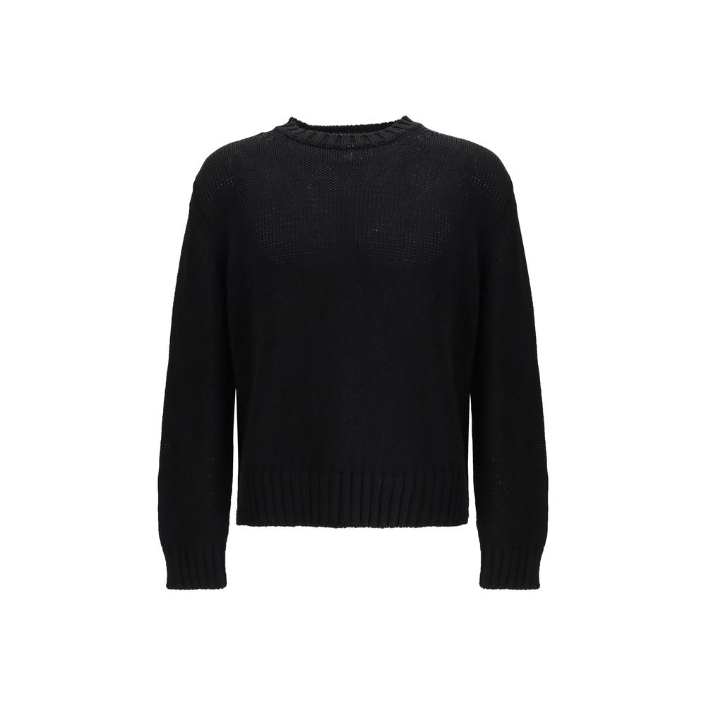 Sunflower Black Cotton Sweatshirt