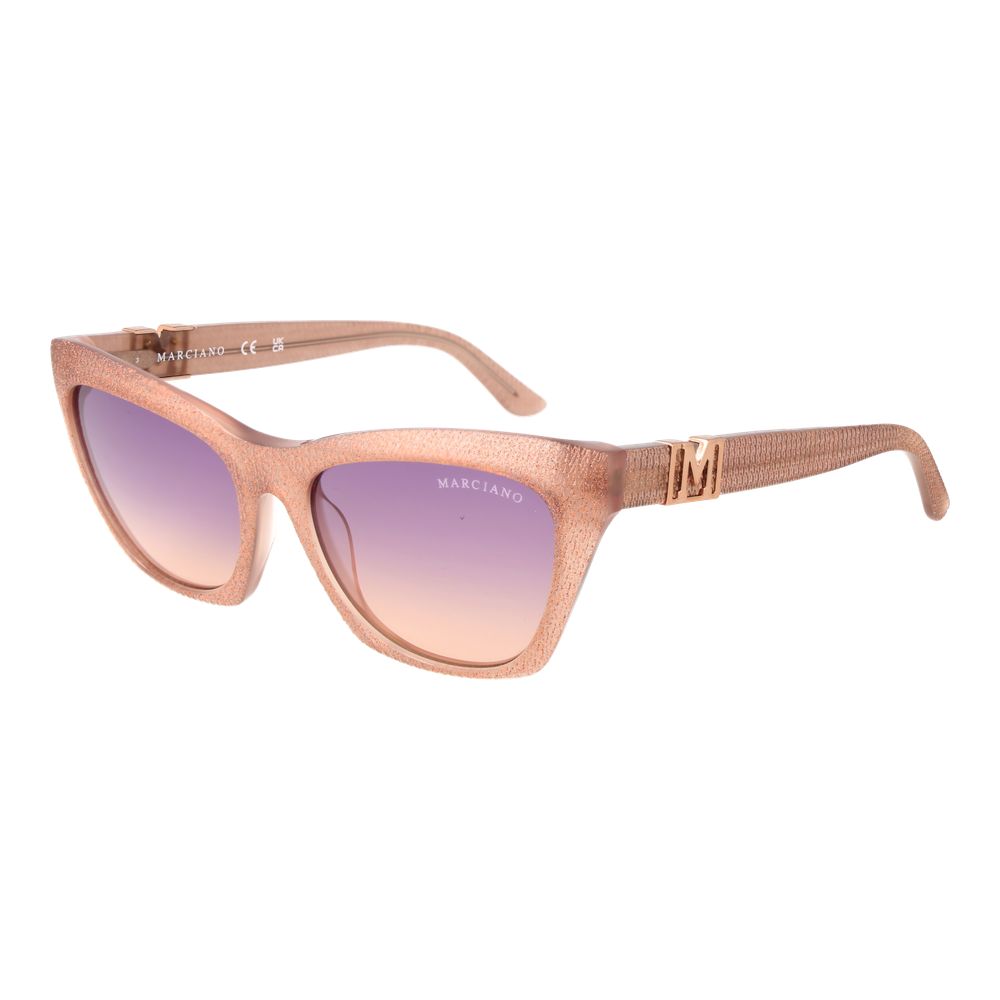 Gafas de sol de acetato beige Marciano by Guess