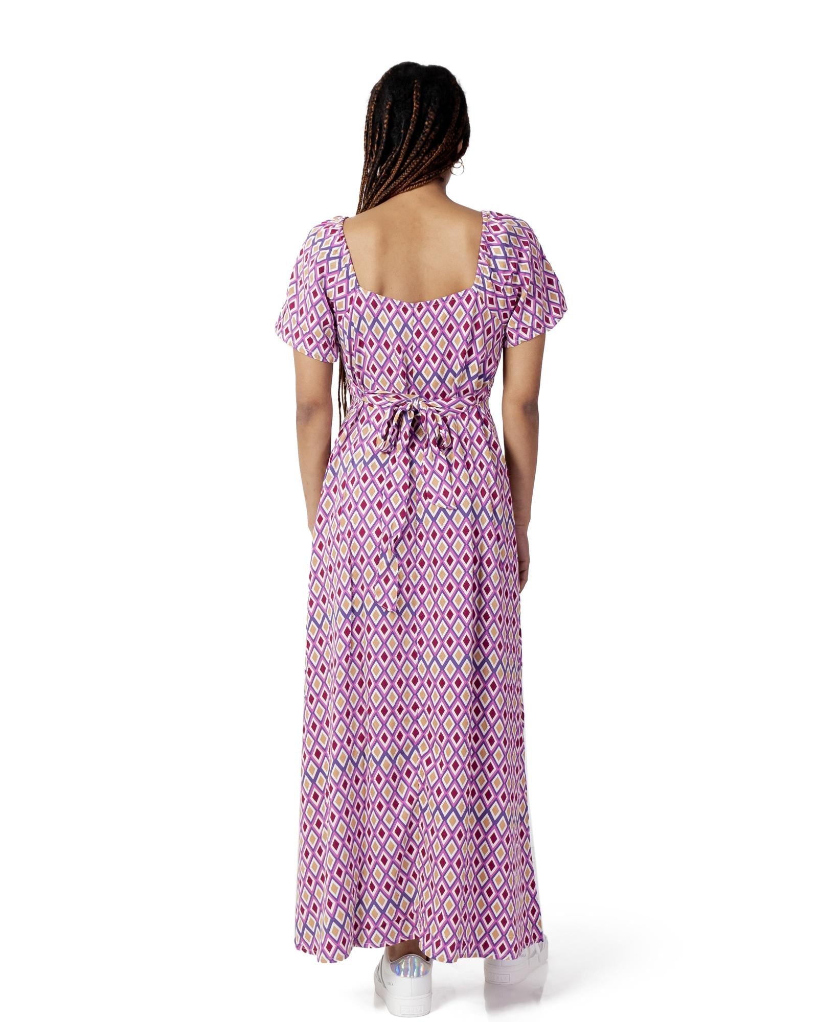 Only Multicolor Viscose Casual Dress