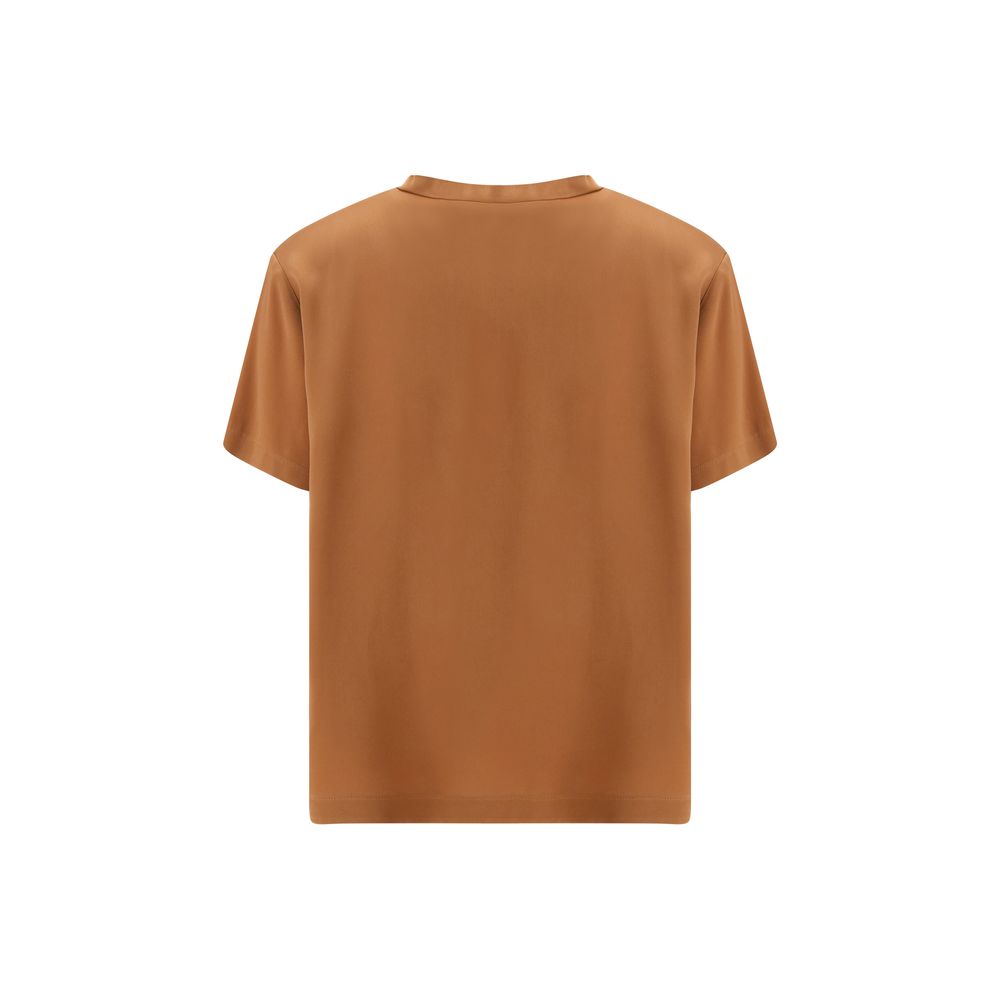 Fabiana Filippi Beige Viscose Top