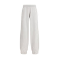 Fabiana Filippi Gray Fleece Wool Casual Pants