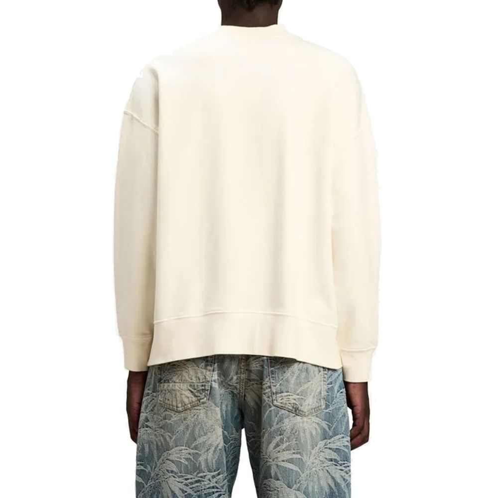 Sudadera de algodón blanca de Palm Angels