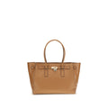 Michael Kors Beige Calf Leather Bos Taurus Shoulder Bag