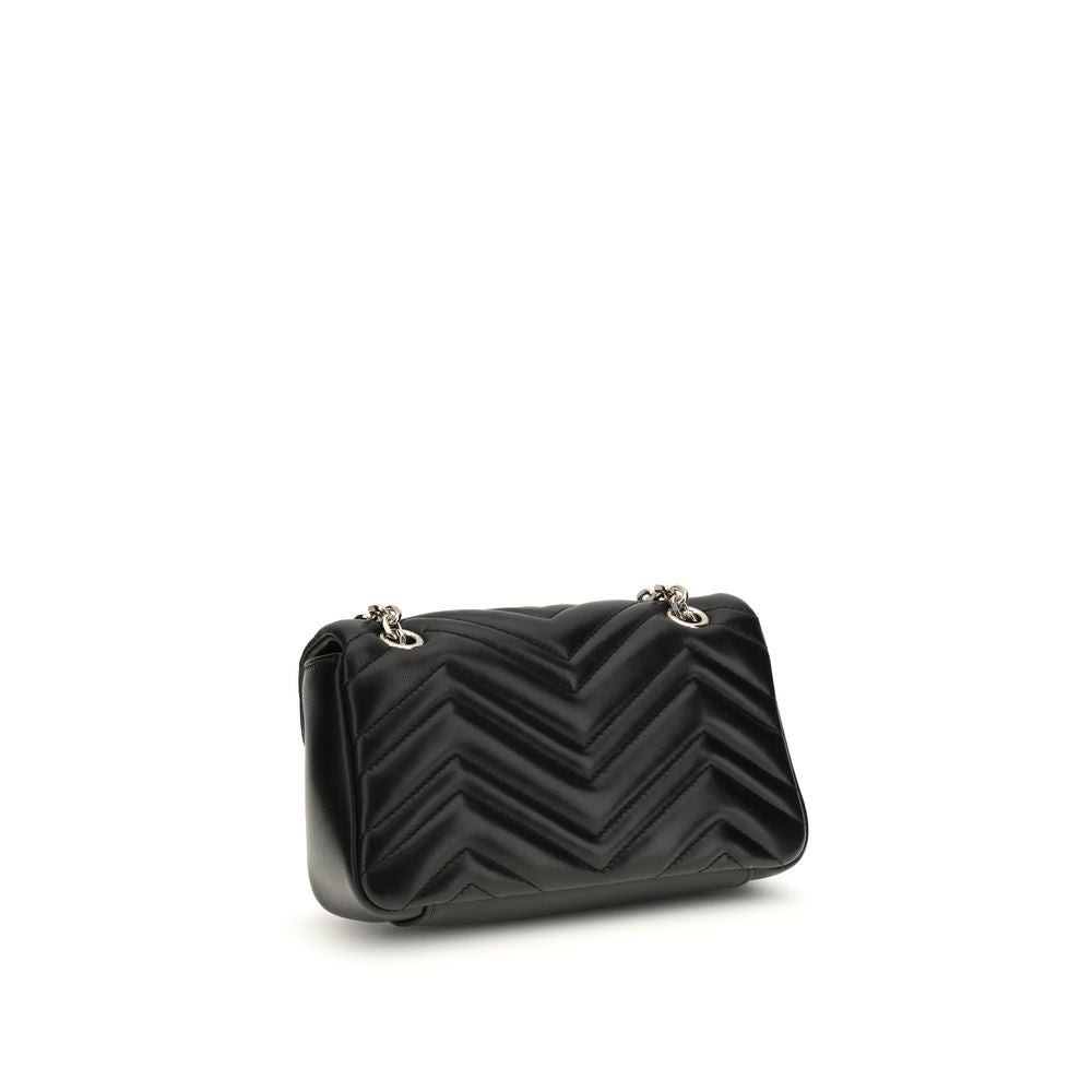 Gucci Black Calf Leather Bos Taurus Shoulder Bag