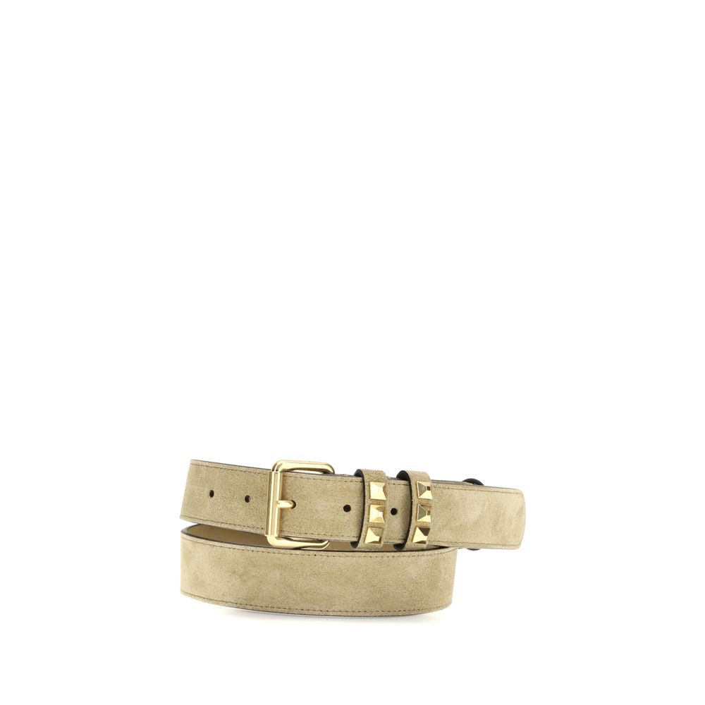 Valentino Garavani Beige Lamb Ovis Aries Aries Regular Belt