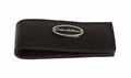 Dolce & Gabbana Brown Leather Magnet Mens Money Bar Clasp Money Cash Clip