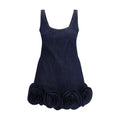 Self-Portrait Blue Cotton Casual Dress