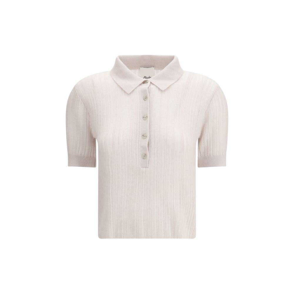 Allude Cream Cashmere Sweatshirt