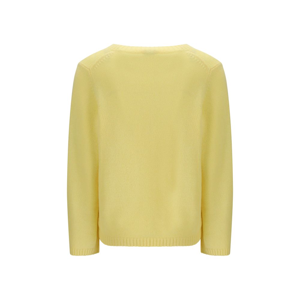 Allude Bicolor Cashmere Sweatshirt