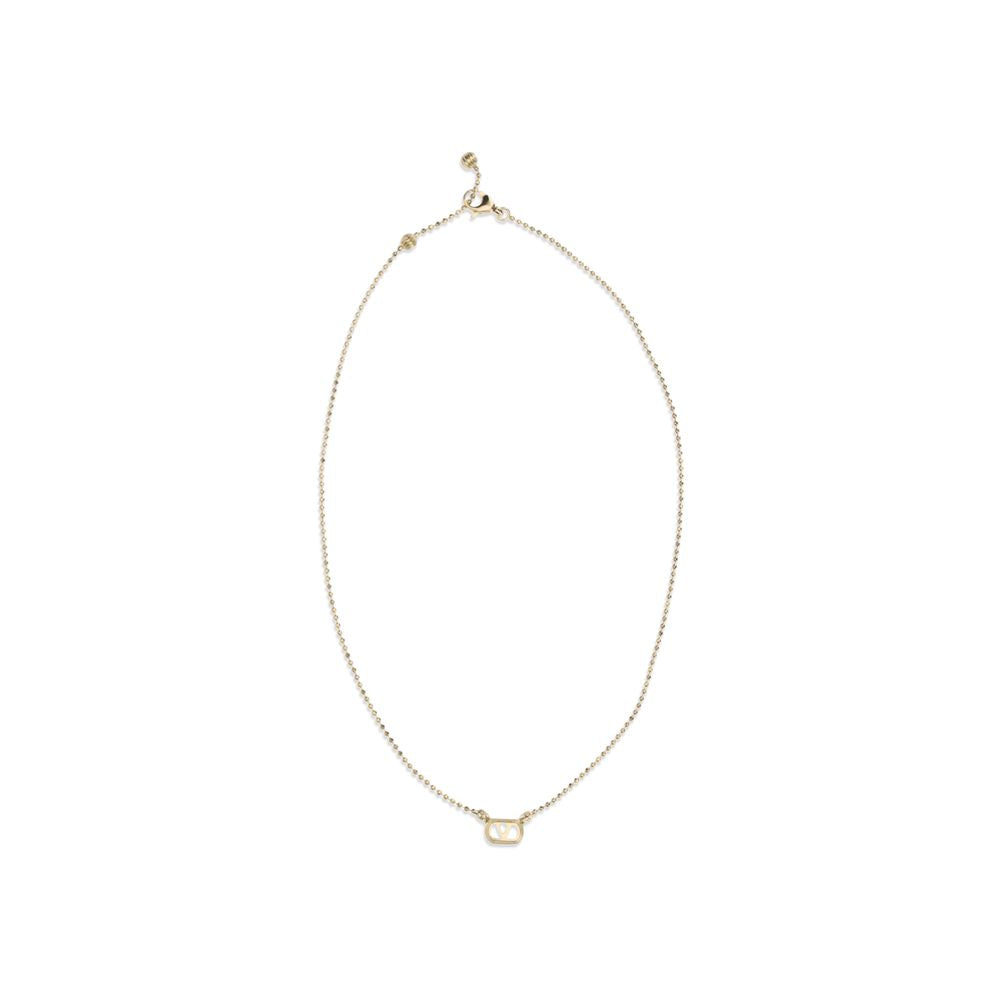Valentino Garavani Gold Metal Necklace
