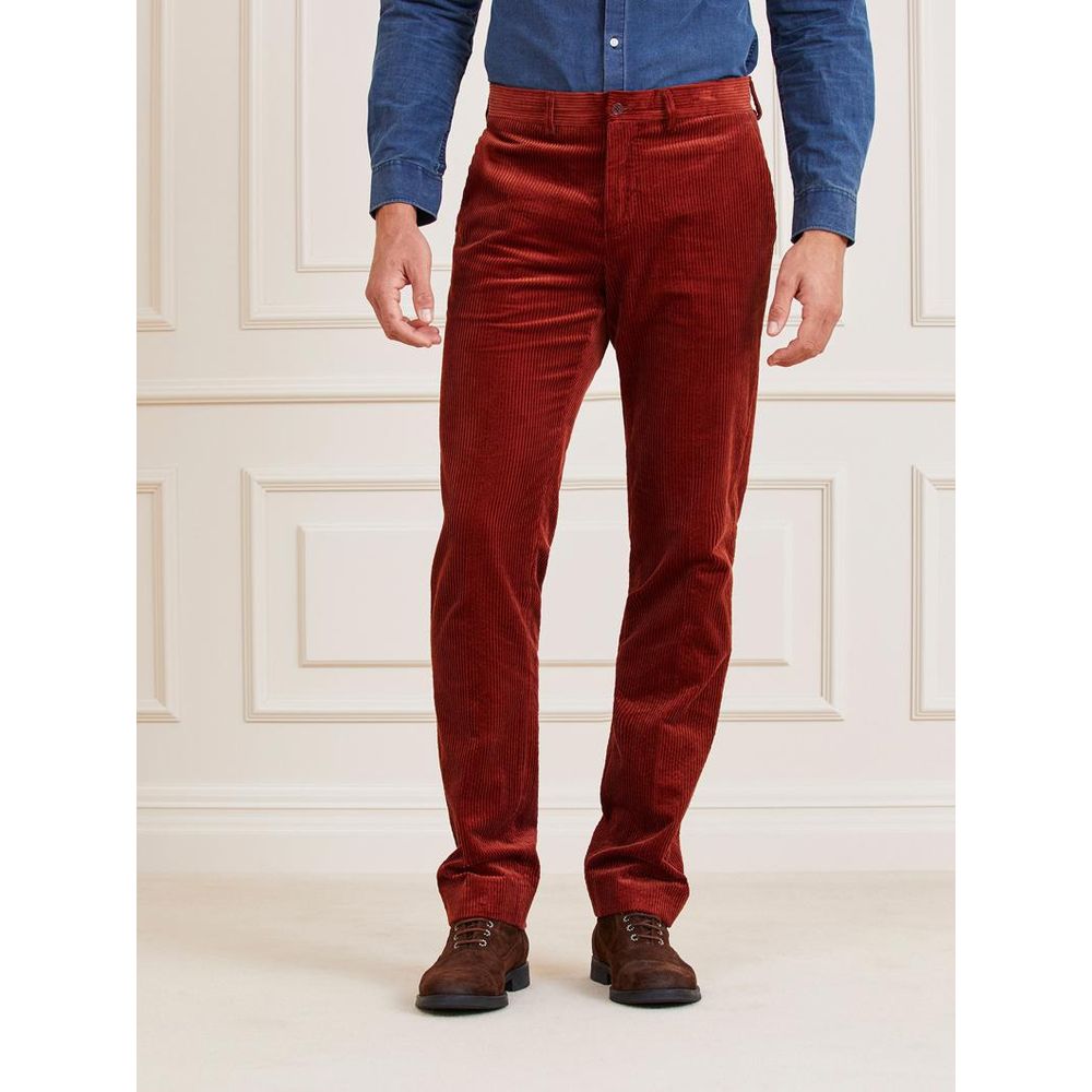 Guess Brown Cotton Casual Pants