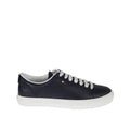 Moncler Blue Calfskin Low Top Sneakers