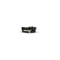 Alexander McQueen Black Calf Leather Bos Taurus Bracelet