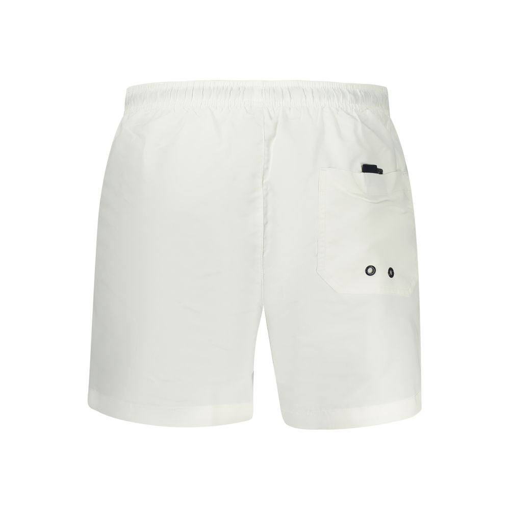 North Sails White Polyester Swim Shorts