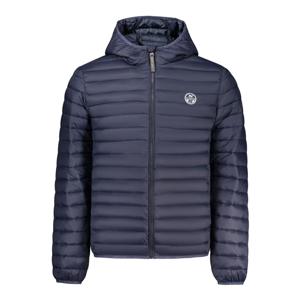 North Sails Blue Polyester Shell Jacket