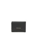 Michael Kors Black Calf Leather Bos Taurus Wallet