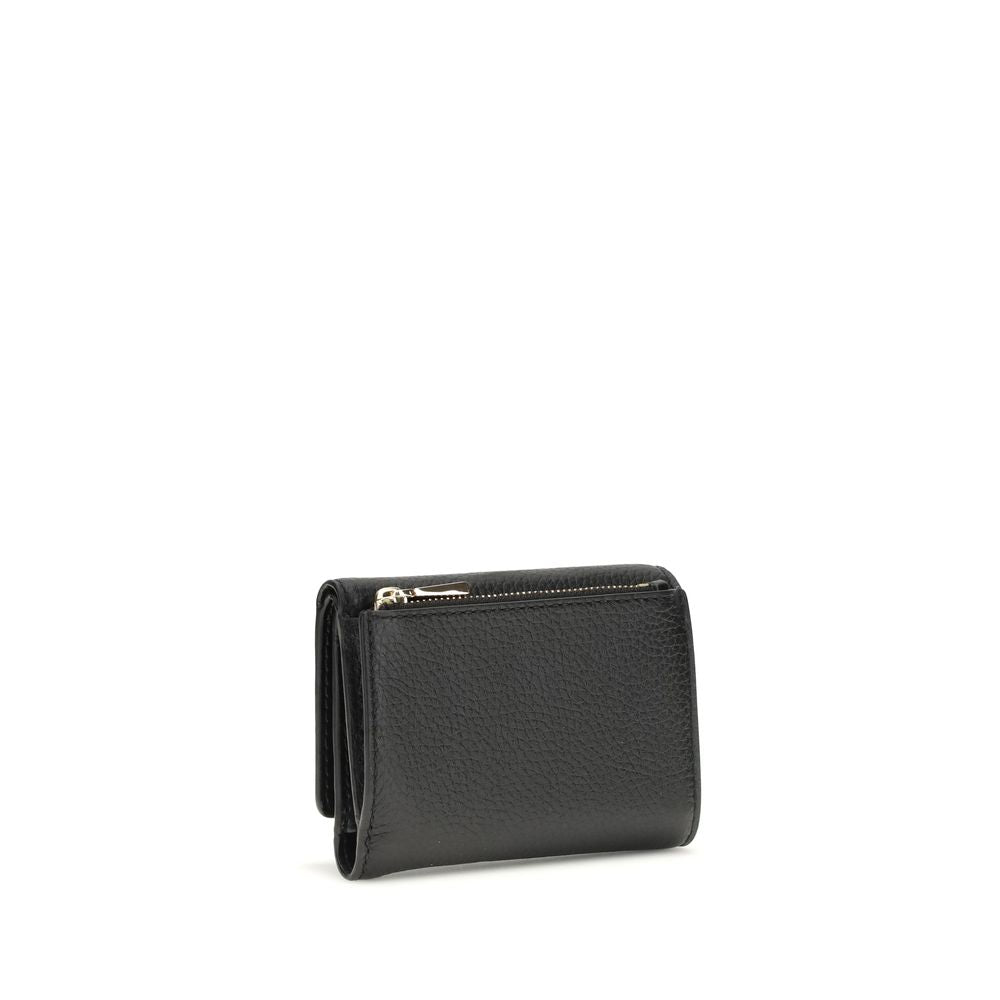 Michael Kors Black Calf Leather Bos Taurus Wallet
