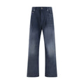 Balenciaga Blue Cotton Bermuda Shorts