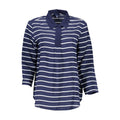 Gant Blue Viscose Women Polo Shirt