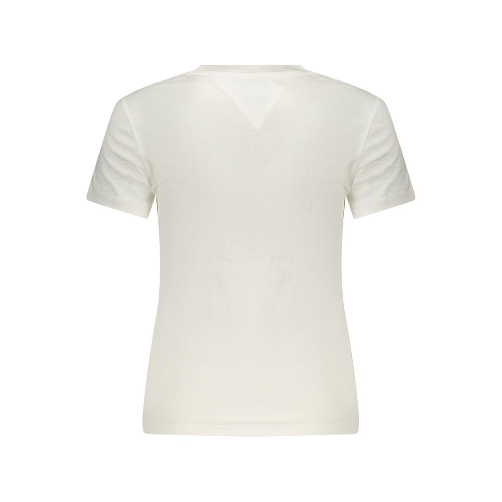 Tommy Hilfiger Bianco Cotton Women T-Shirt