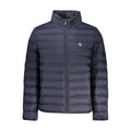 Calvin Klein Blue Polyamide Coat