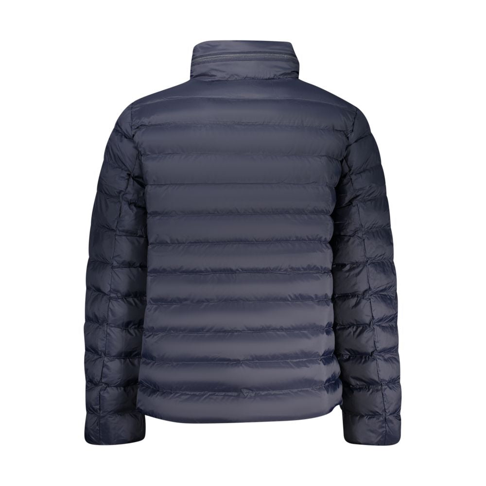Calvin Klein Blue Polyamide Coat