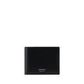 Ferragamo Black Calf Leather Bos Taurus Wallet