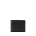 Ferragamo Black Calf Leather Bos Taurus Wallet