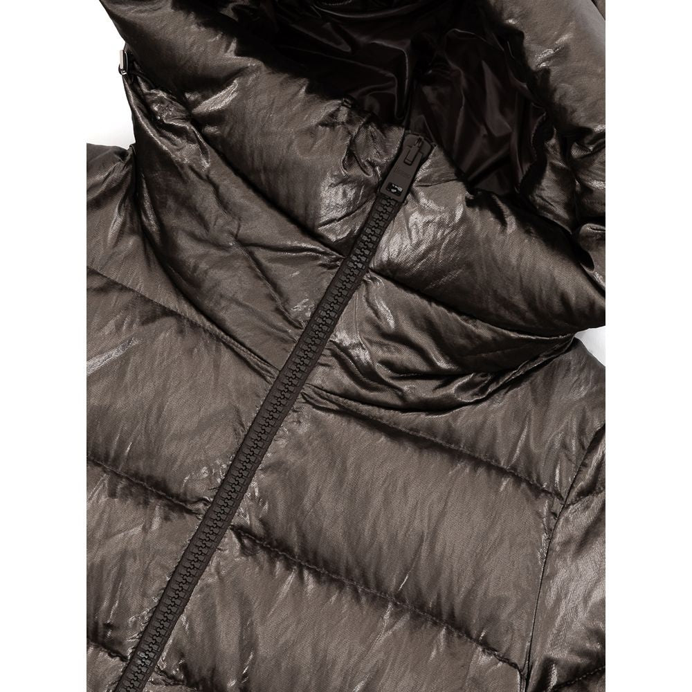 Herno Gray Viscose Parka