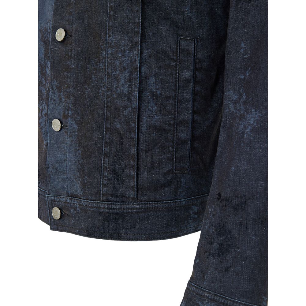 Dolce & Gabbana Gray Cotton Mini Skirt