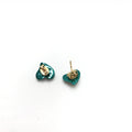 Vivienne Westwood Orb Heart Earrings