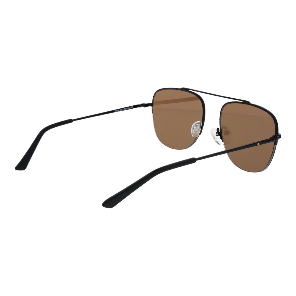 Gafas de sol Champion de metal marrón