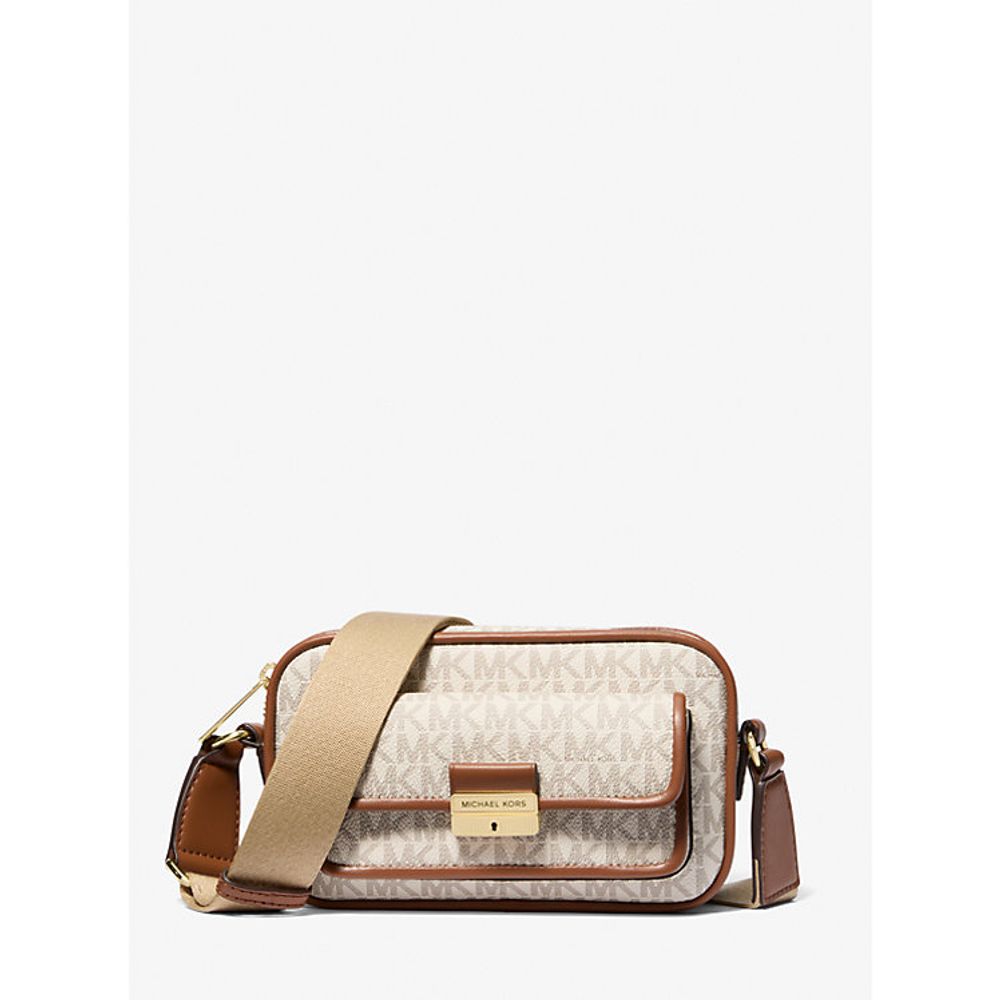Michael Kors Beige Fur Crossbody Bag