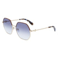 Longchamp Gold Metal Sunglasses
