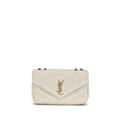 Saint Laurent Cream Lamb Ovis Aries Aries Shoulder Bag